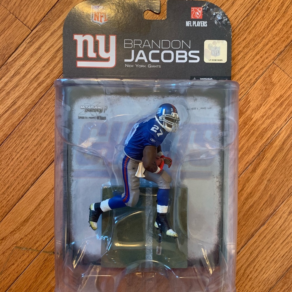 Brandon Jacobs Mcfarlane Giants Figure